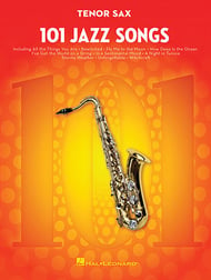 101 Jazz Songs Tenor Saxophone Solo cover